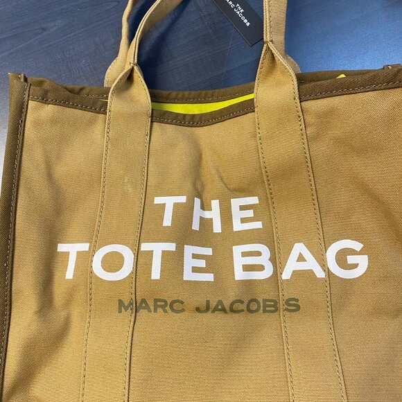 Marc Jacobs The Colorblock Large Tote Bag Slate Green - Picture 5 of 8